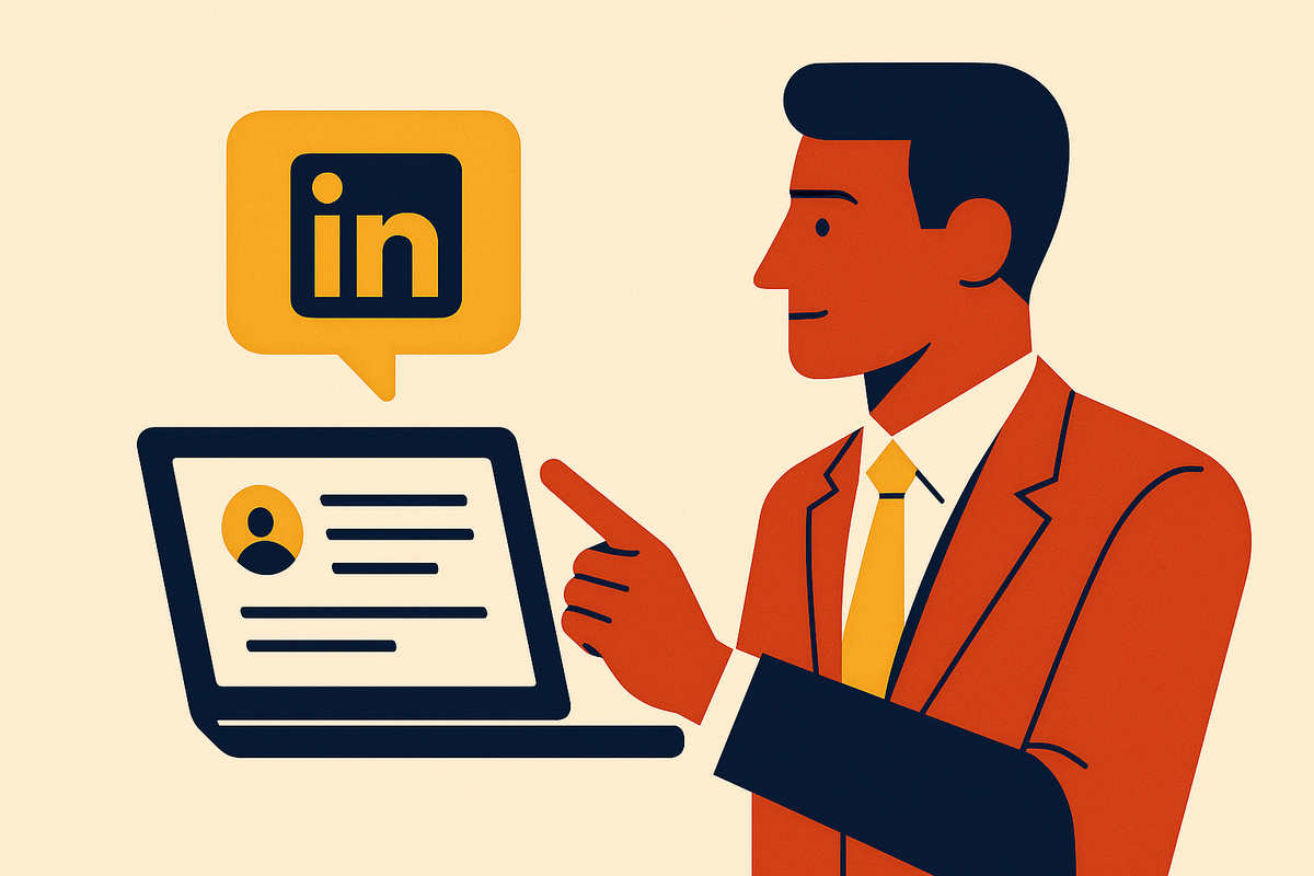 Cover illustration for “LinkedIn Posting Best Practices for Executives”