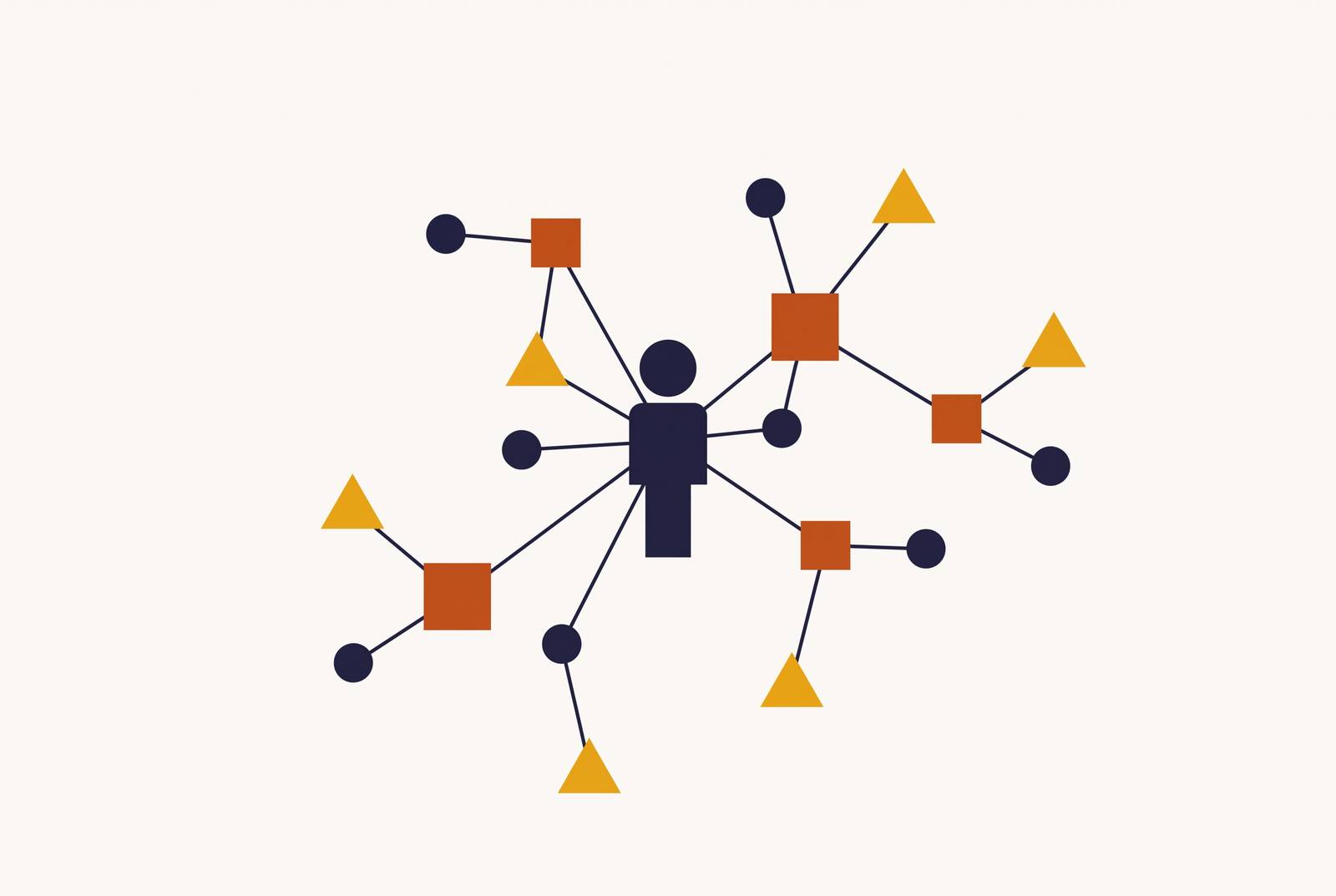 Cover illustration for “Building a Professional Network on LinkedIn From Zero Connections”