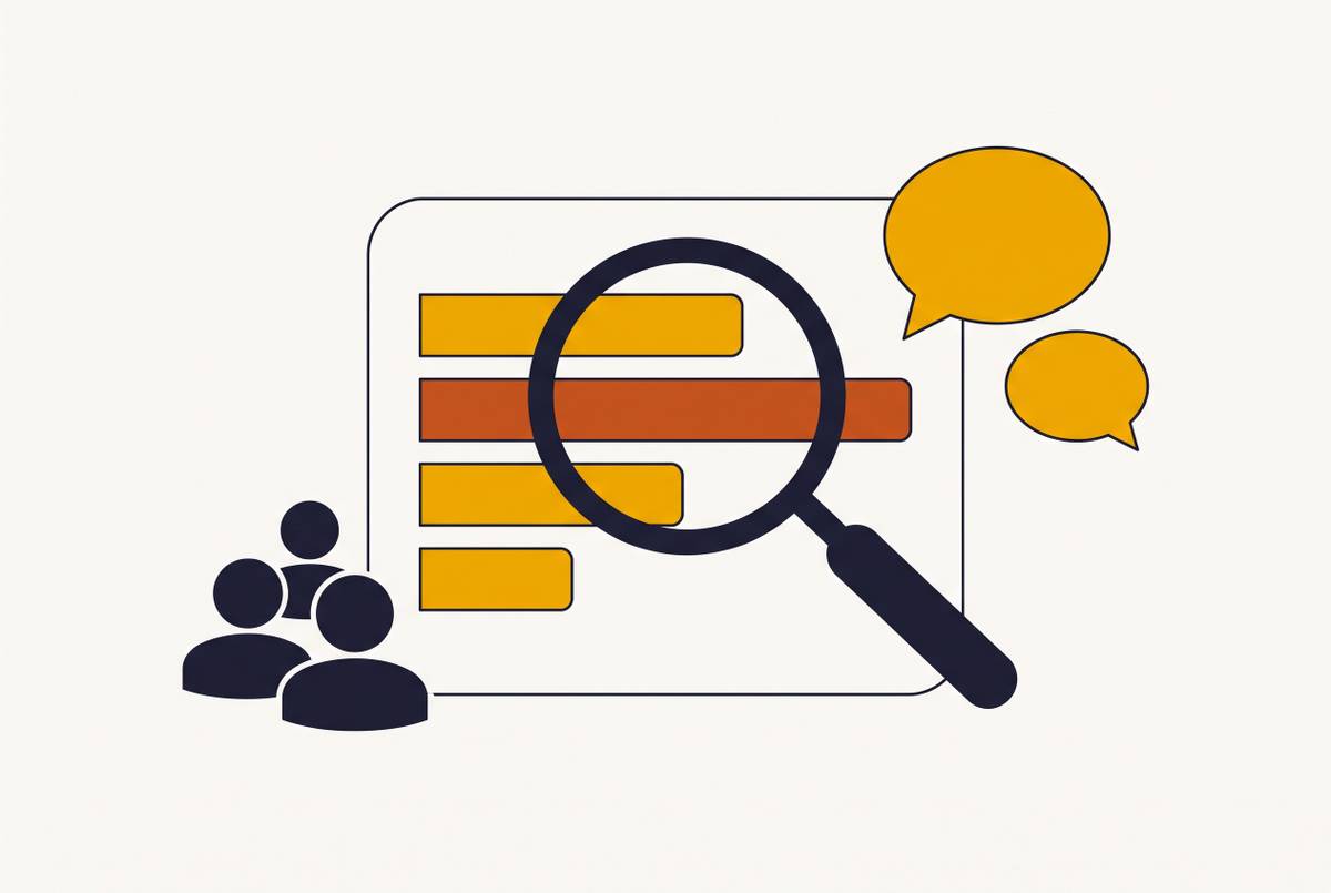 Cover illustration for “LinkedIn Poll Strategy for Founder Audience Research”