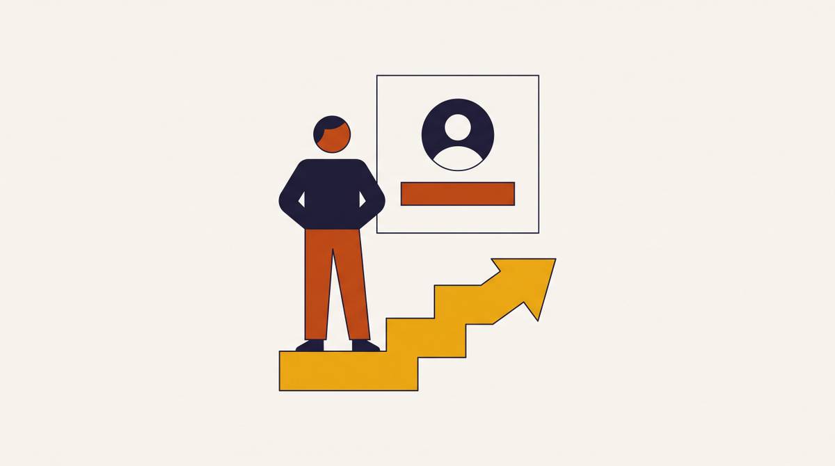 Cover illustration for “LinkedIn Headline Formulas for Executives Not Job Hunting”