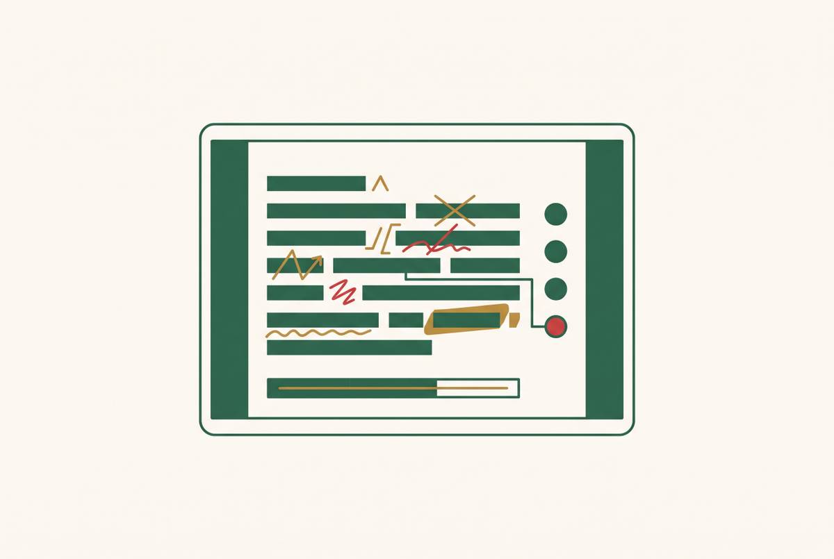 Cover illustration for “Designing SAT Reading and Writing Formative Tasks Around Digital Exam Constraints”