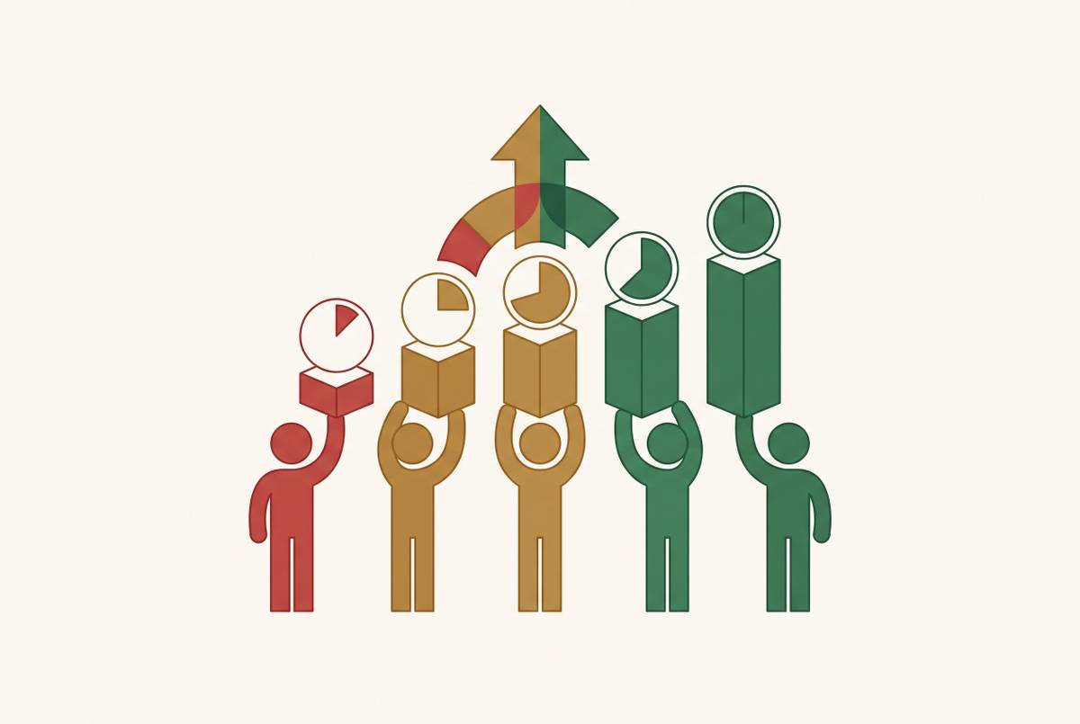 Cover illustration for “Student Self-Report Confidence Ratings as a Formative Signal”