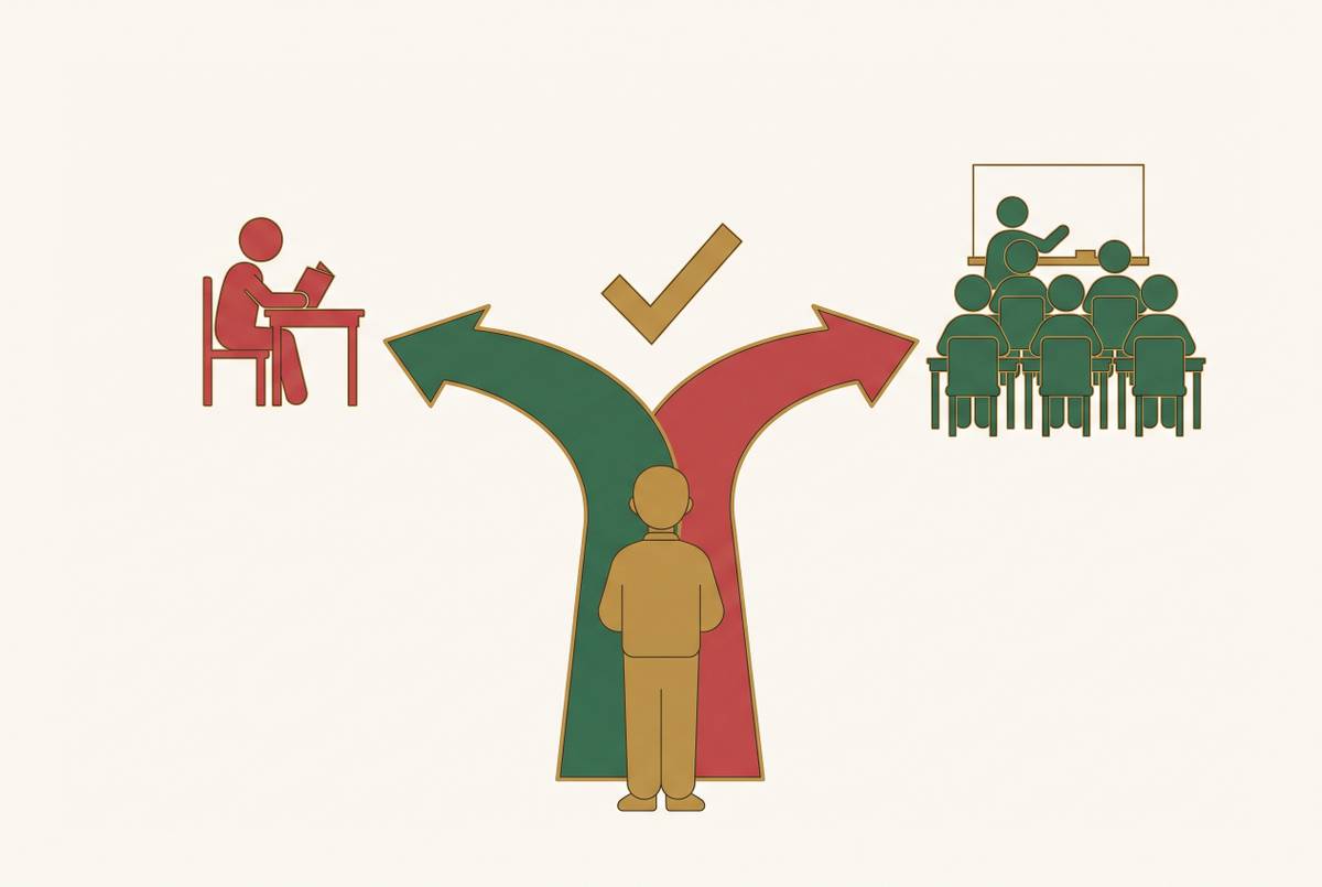 Cover illustration for “When to Intervene at the Individual Level Versus Reteaching the Whole Class”