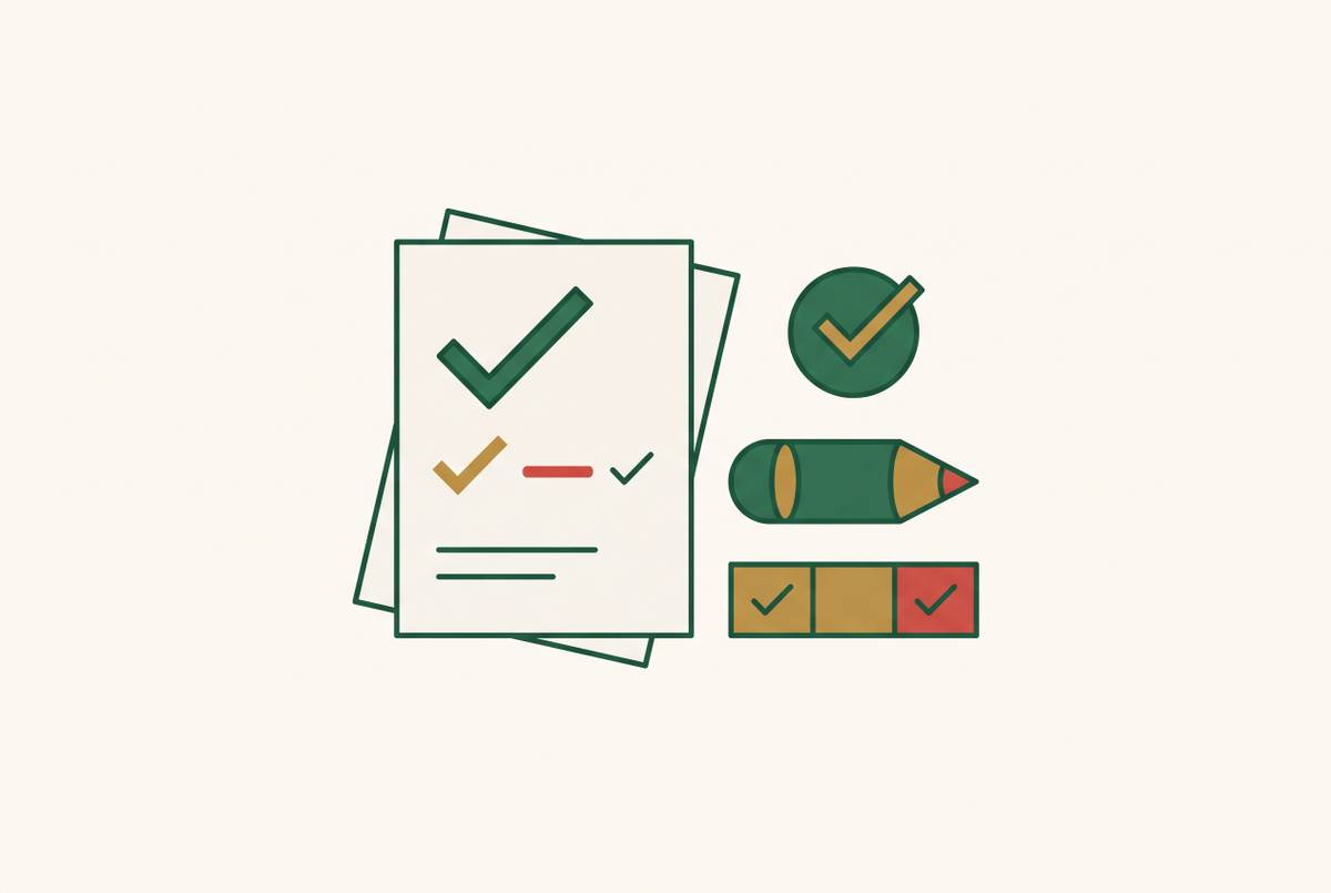 Cover illustration for “Exit Ticket Design for AP Concept Checks After Direct Instruction”