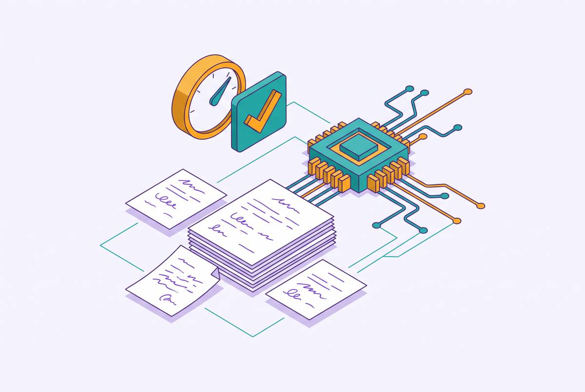 Cover illustration for “AI Grading Accuracy for AP Free-Response Questions”
