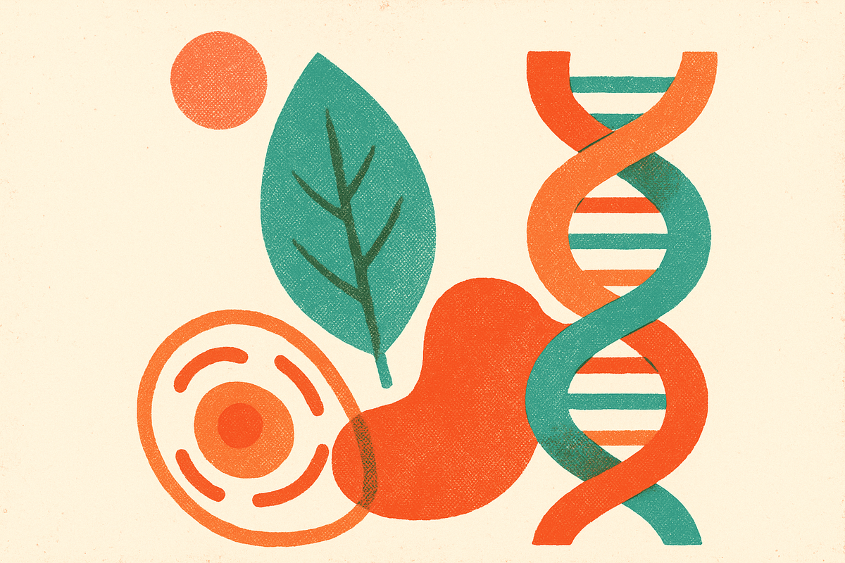 Cover illustration for “AP Biology Practice Problems and Concept Mastery”