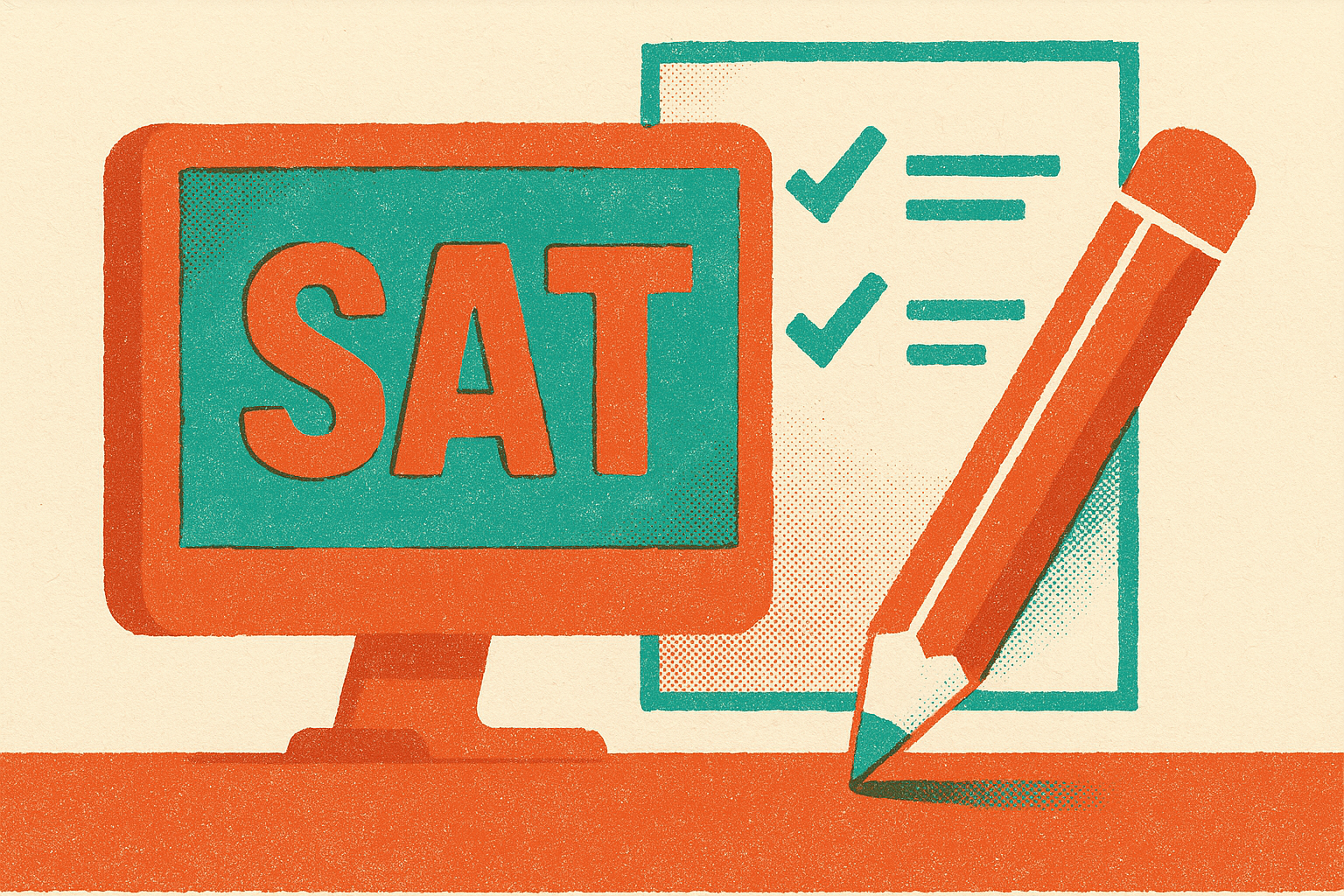 Cover illustration for “Digital SAT Format Changes and What They Mean for Prep”