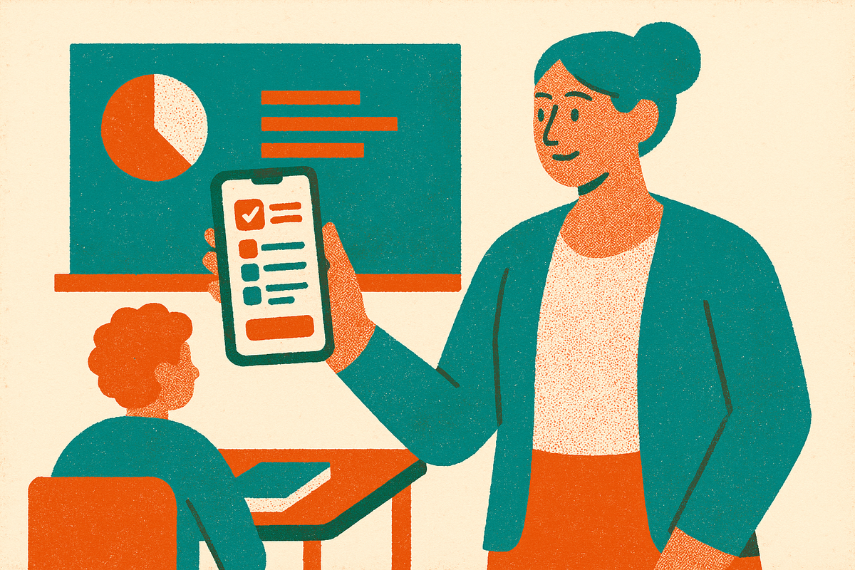 Cover illustration for “SAT Prep Apps Designed for Teachers and Classrooms”