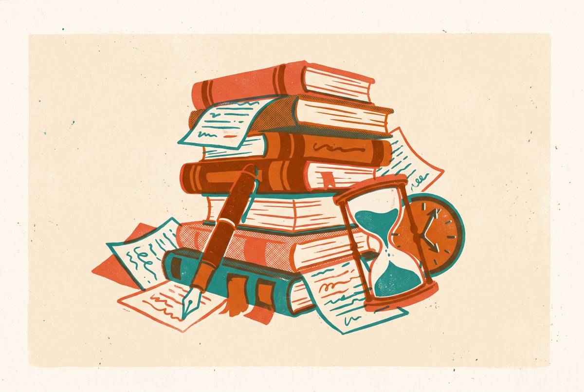 Cover illustration for “AP English Language and Composition Exam Difficulty and Workload”