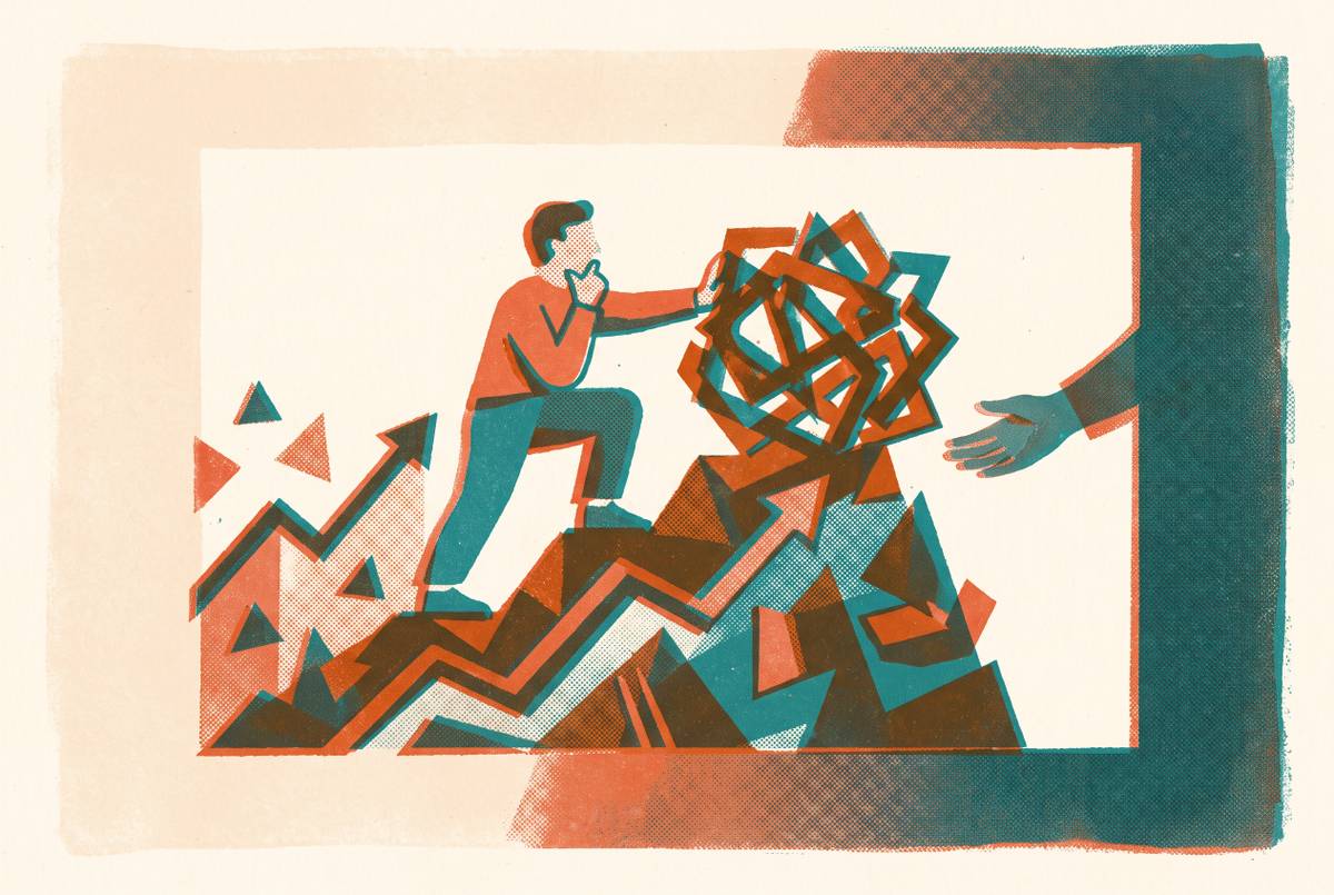 Cover illustration for “Productive Struggle in Math Learning and When to Intervene”