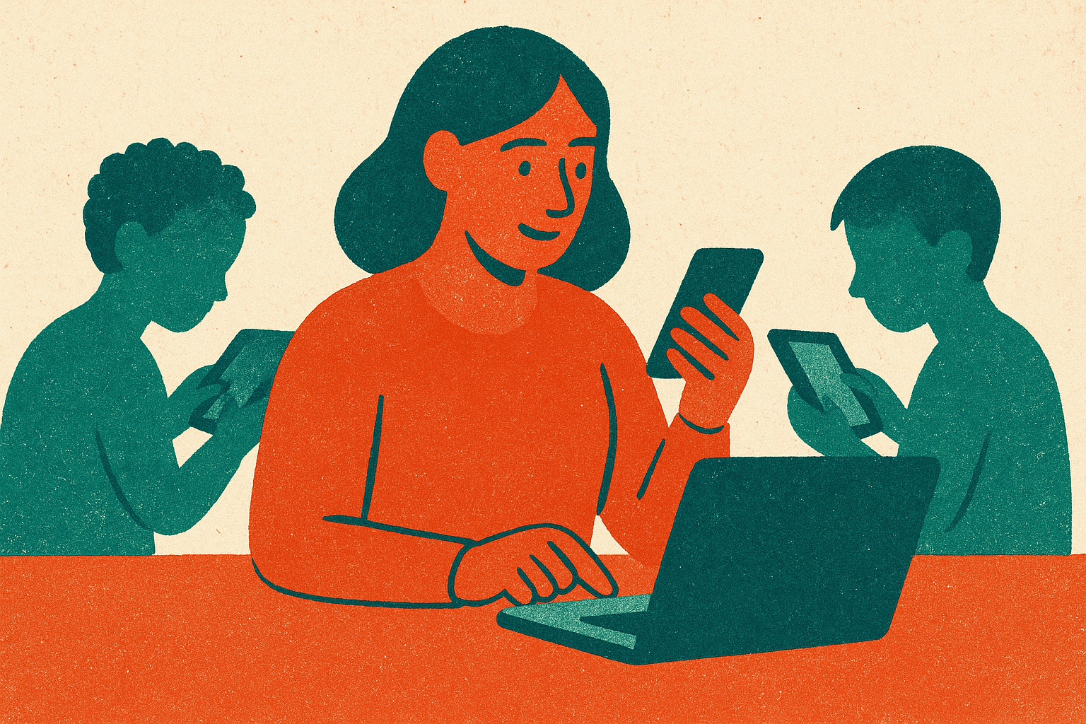 Cover illustration for “Teacher Use of AP Practice Apps for Classroom Differentiation”