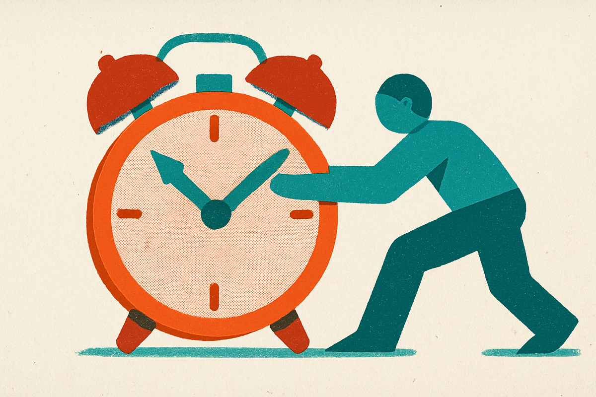 Cover illustration for “SAT Time Management Across Both Sections”