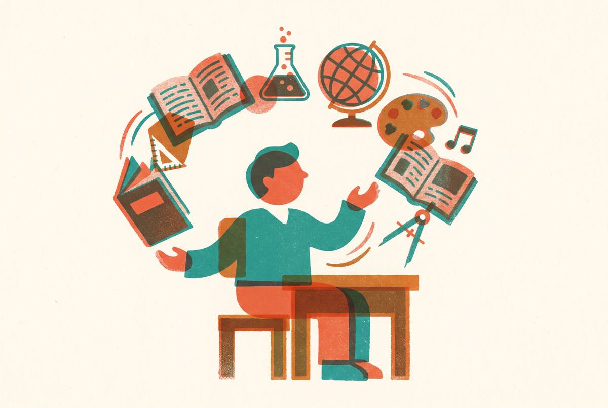 Cover illustration for “AP Exam Prep Strategies for Multiple AP Classes Simultaneously”