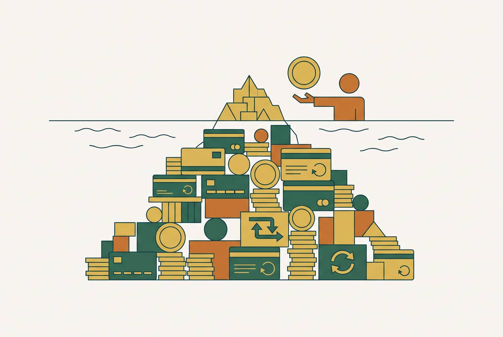 Cover illustration for “Subscription Cost Underestimation by Consumers”