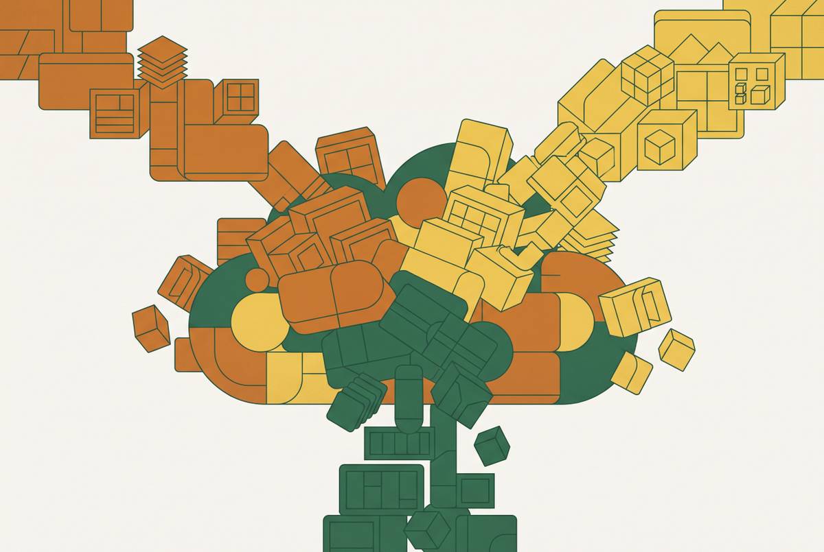 Cover illustration for “Cloud Storage Subscription Creep Across Apple, Google, and Microsoft”
