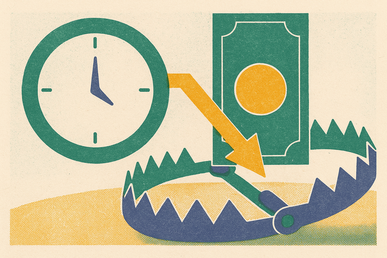 Cover illustration for “Expense Timing Mismatches and the Overdraft Trap”