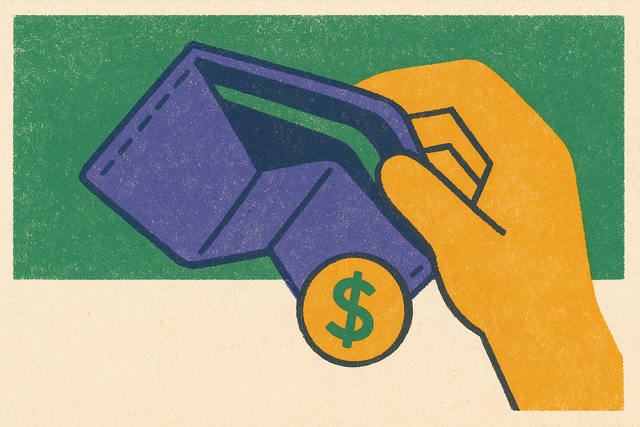 Cover illustration for “Why Emergency Fund Advice Fails Below Median Income”