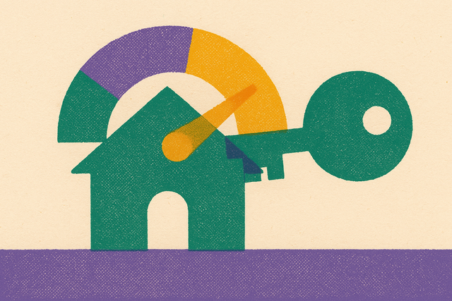 Cover illustration for “Credit Scores as Rental Housing Gatekeepers”