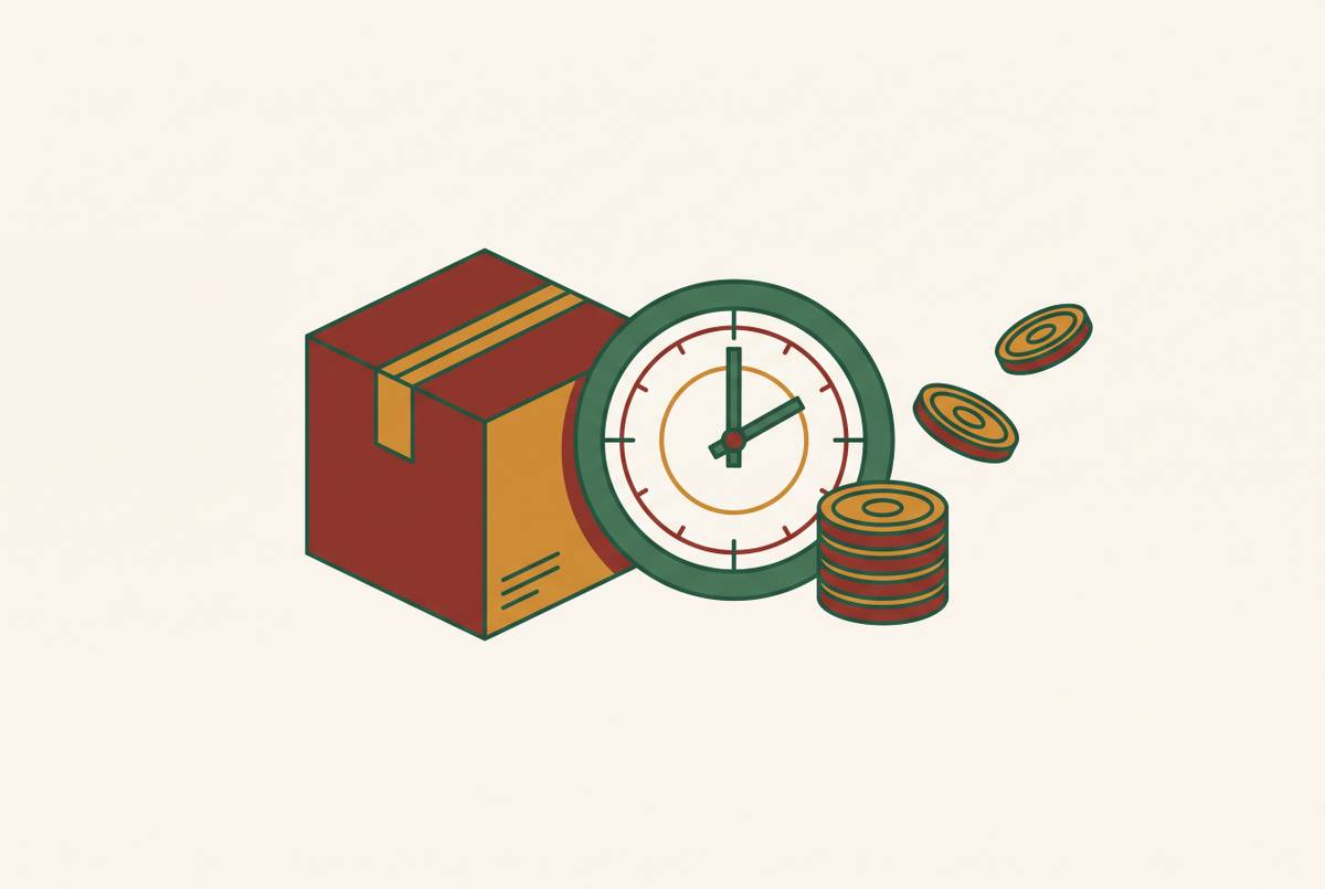 Cover illustration for “Dollar Amounts Unclaimed From Late Delivery Guarantees Annually”