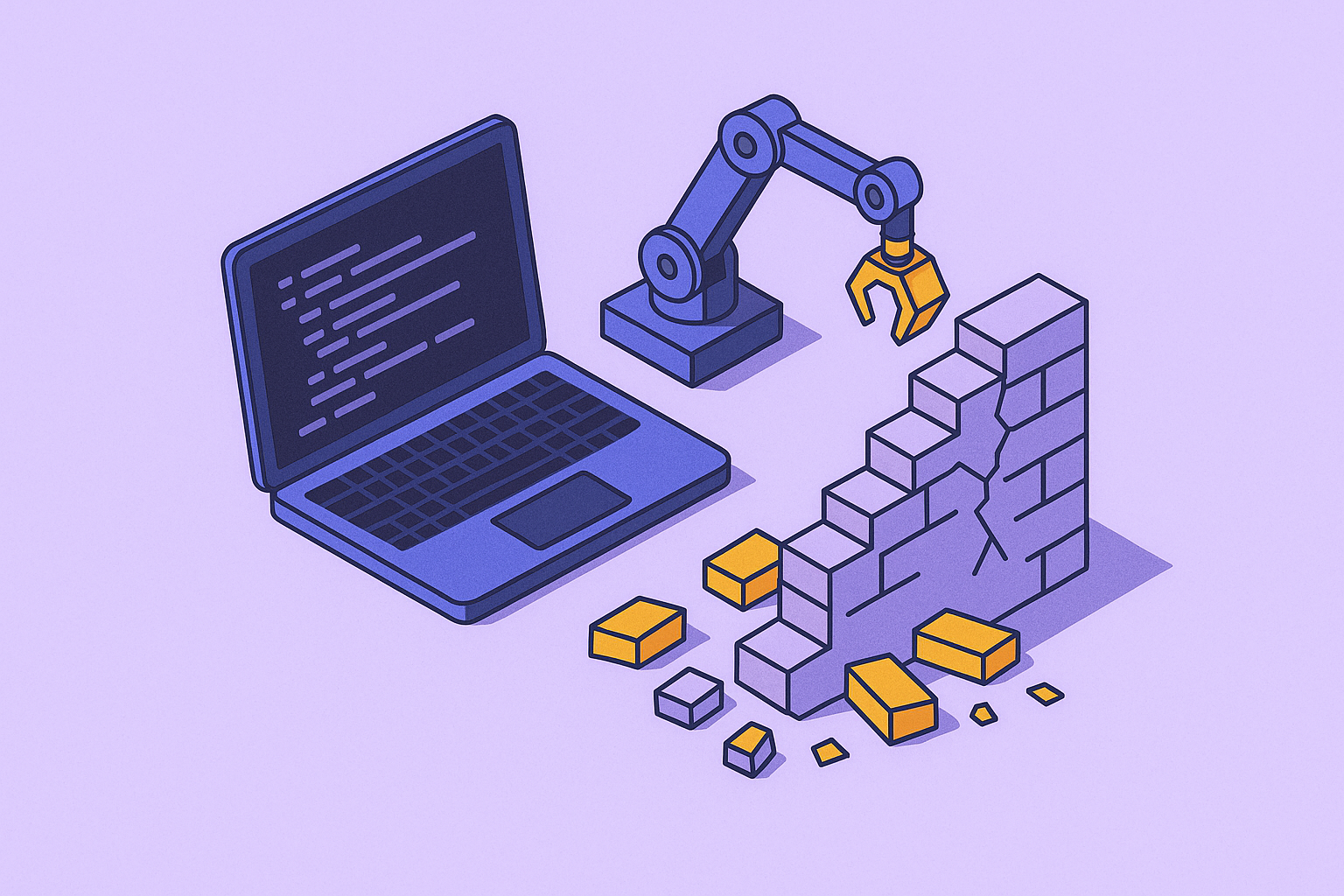 Cover illustration for “Structural Risks of Autonomous Coding Agents in Production”