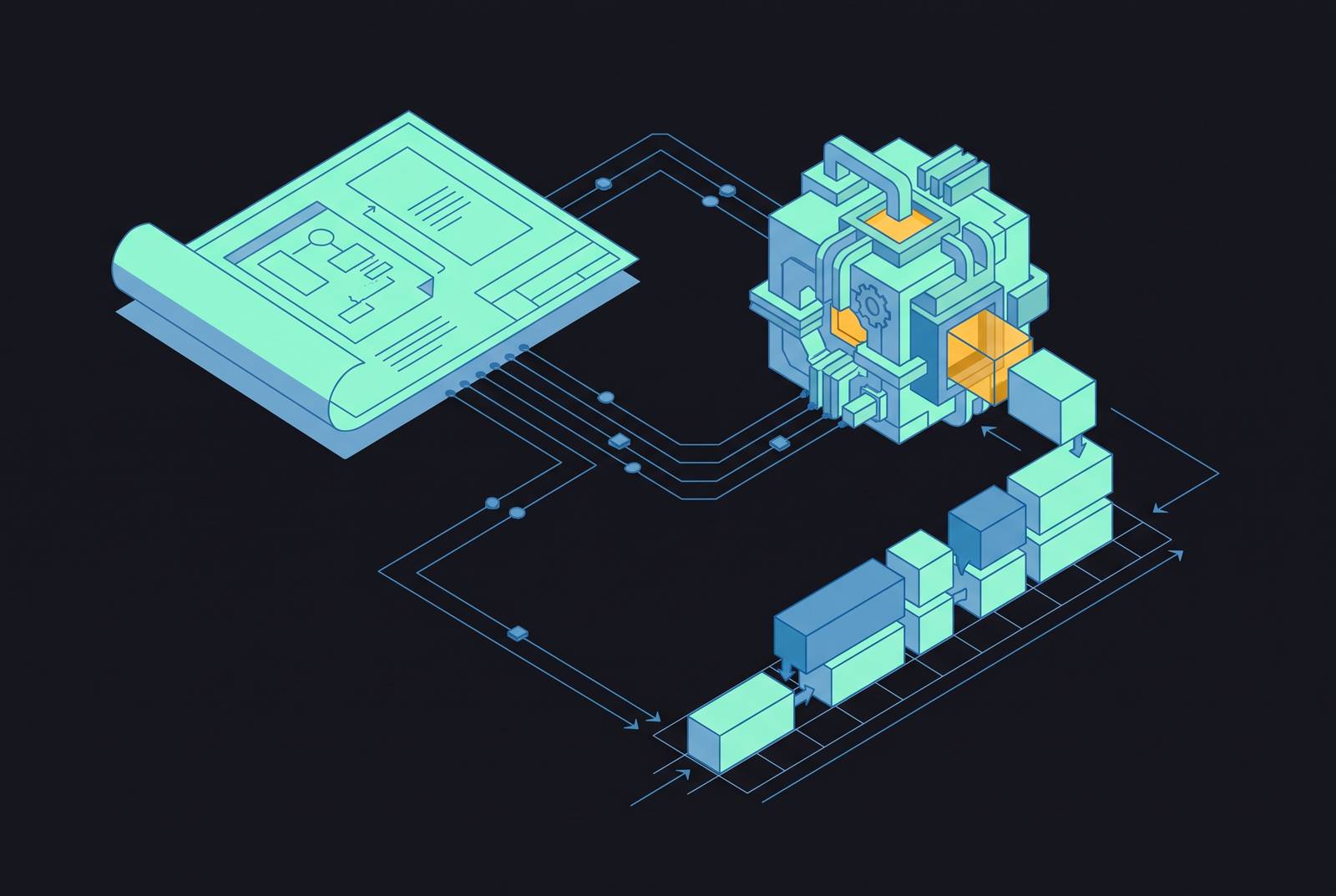 Cover illustration for “Spec-Driven Development With AI Coding Agents”