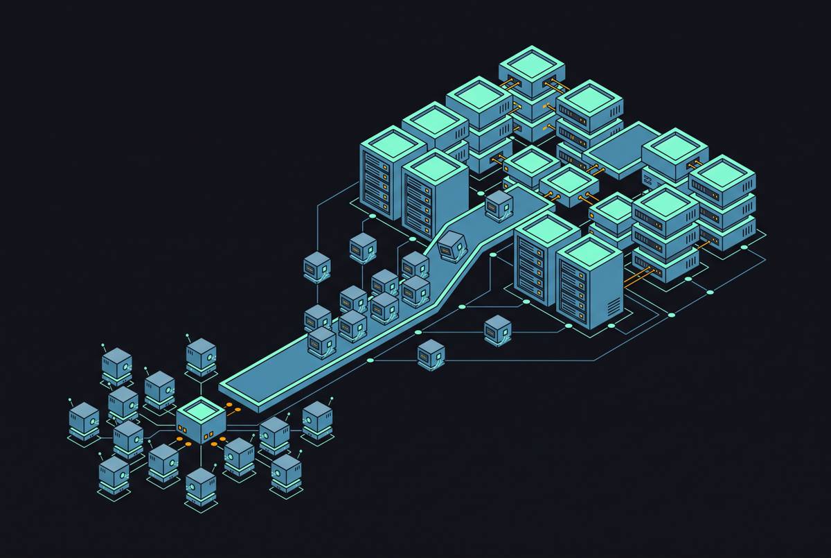 Cover illustration for “Scaling AI Coding Agents From Pilot to Production”