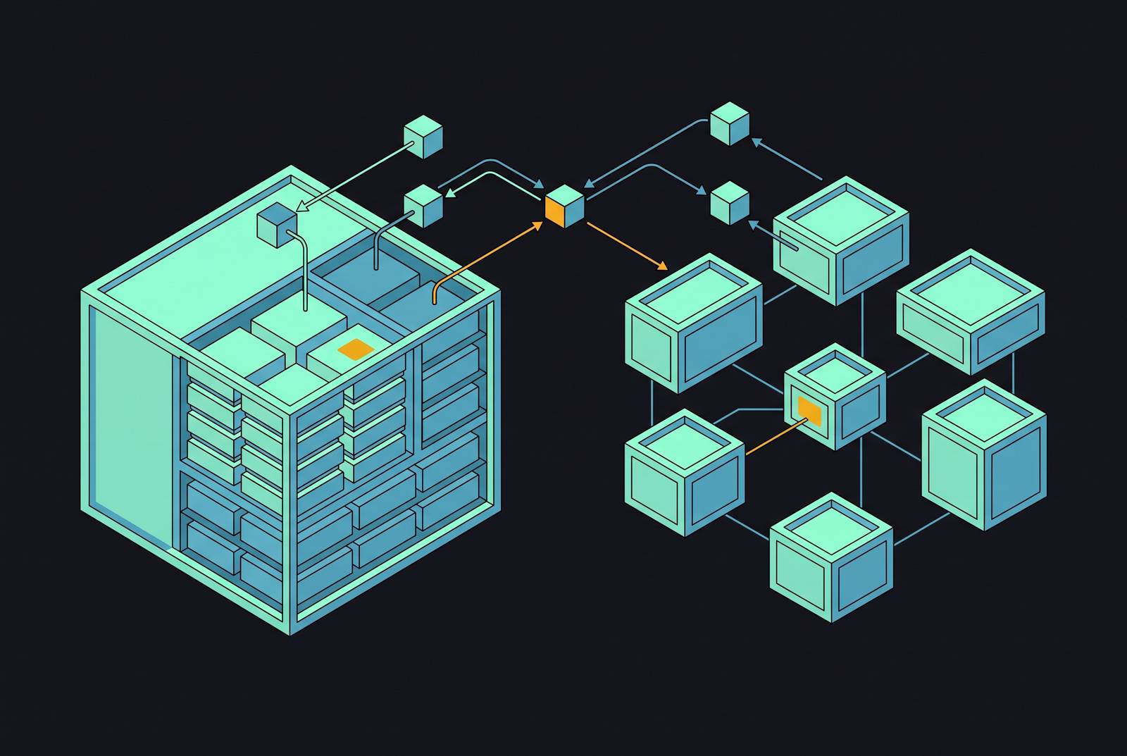 Cover illustration for “Monorepo vs Polyrepo Tradeoffs for AI Agent Workflows”