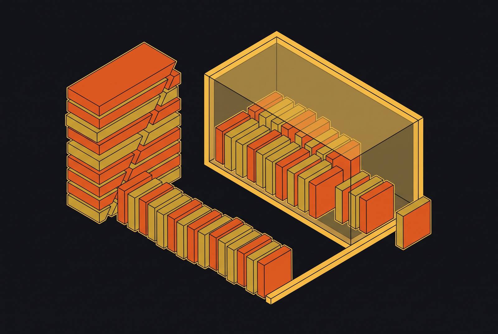 Cover illustration for “Context Window Limits and Codebase Chunking Strategies”