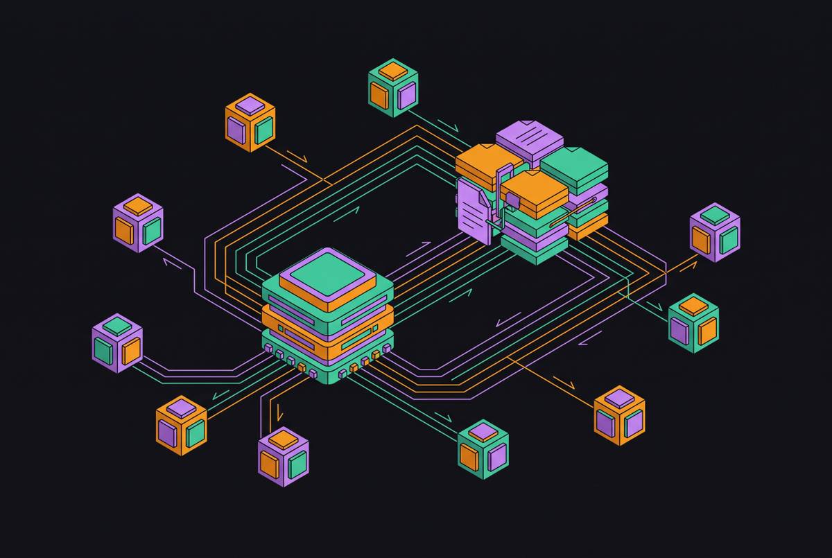 Cover illustration for “Multi-Agent Orchestration for Concurrent File Changes”