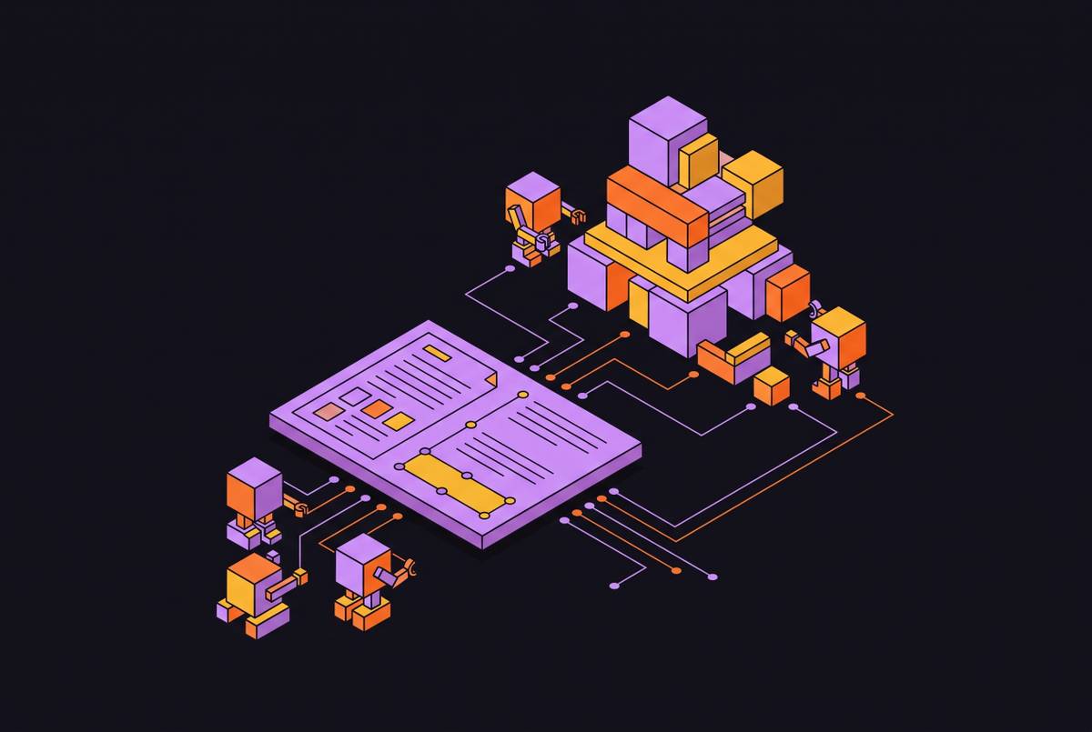Cover illustration for “Spec-Driven Development With AI Agents”