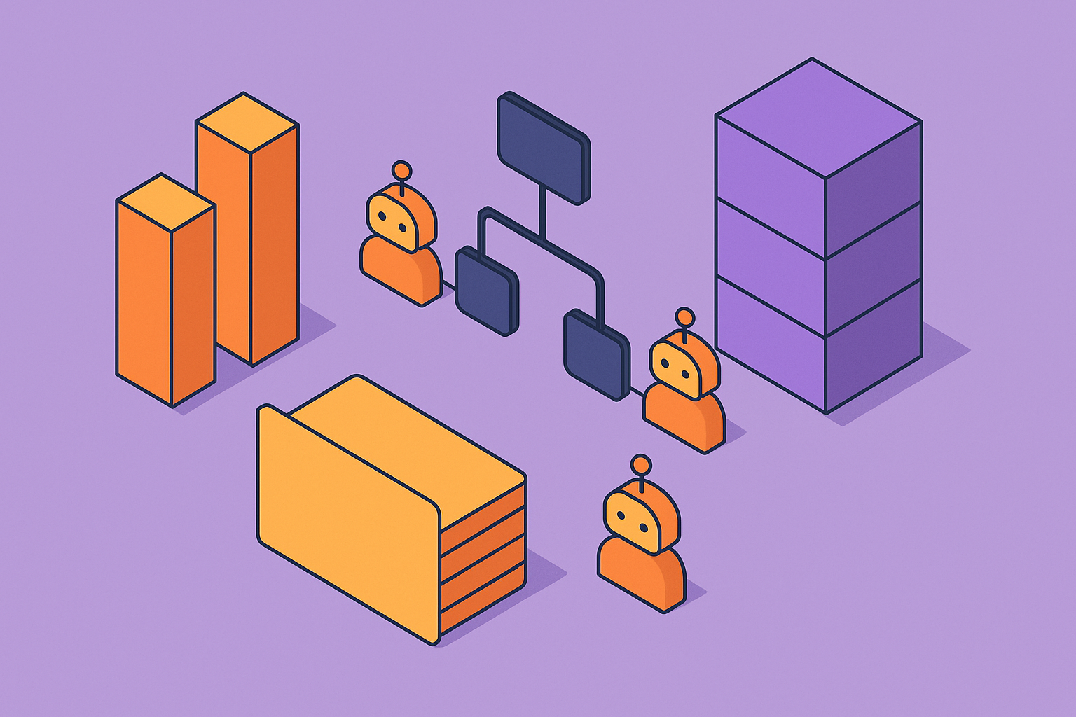 Cover illustration for “Monorepo vs Polyrepo Architecture With AI Agents”