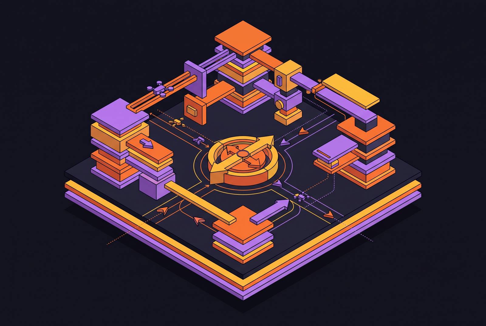 Cover illustration for “Steering AI Agents on an Architectural Model”