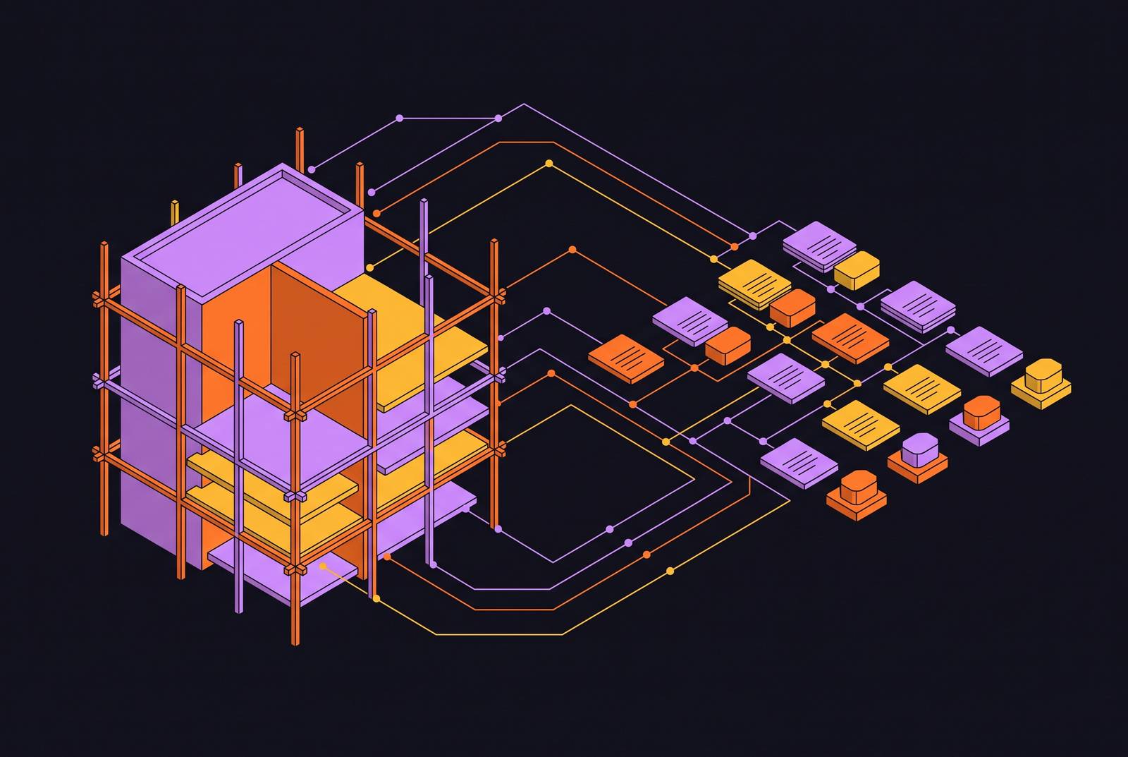 Cover illustration for “Encoding Architectural Constraints as Machine-Readable Rules”