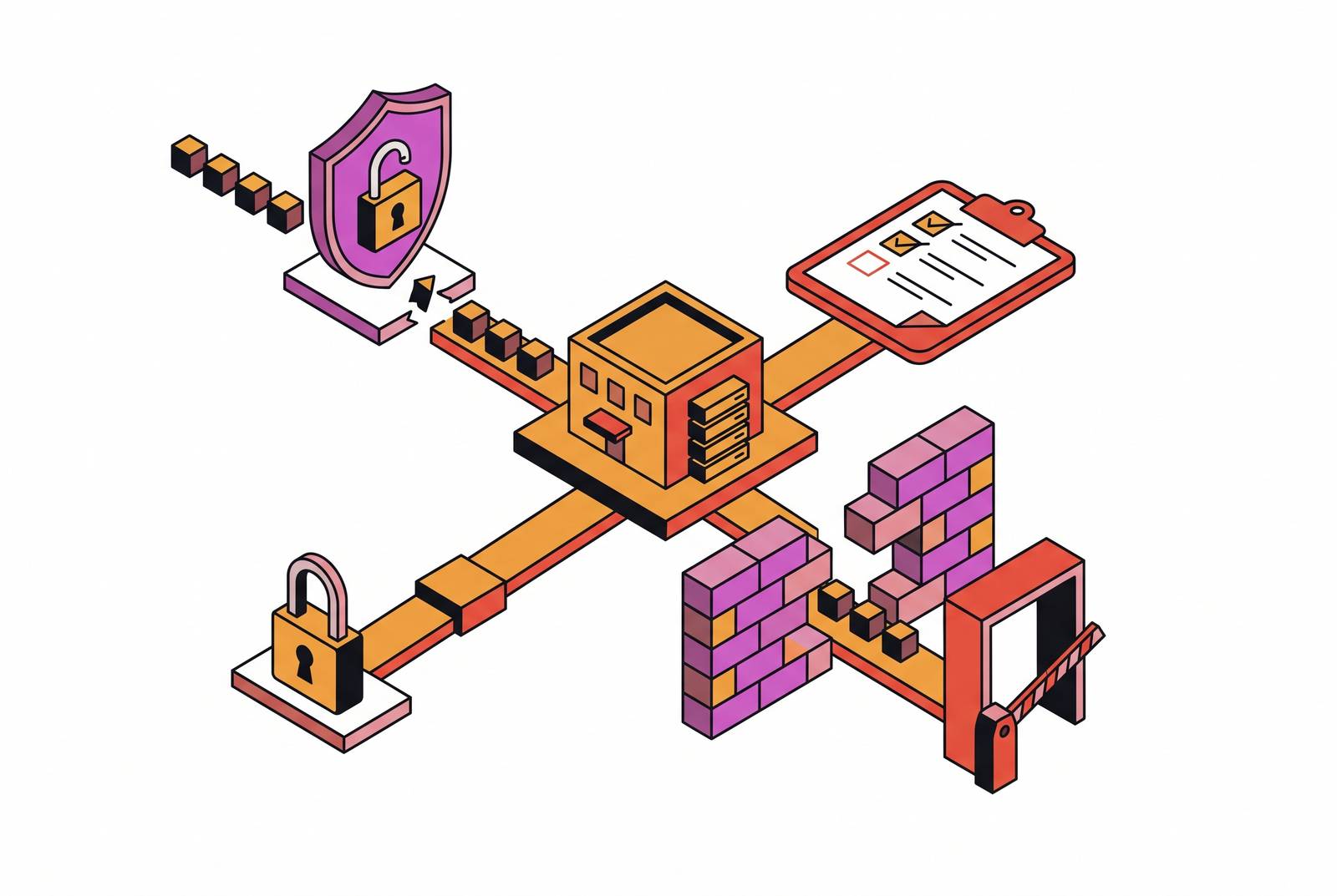 Cover illustration for “Cyber Insurance Requirements SMBs Are Failing to Meet”