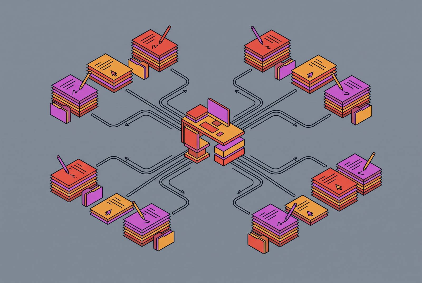 Cover illustration for “Simultaneous Breach Notification Drafting Across Multiple Clients”