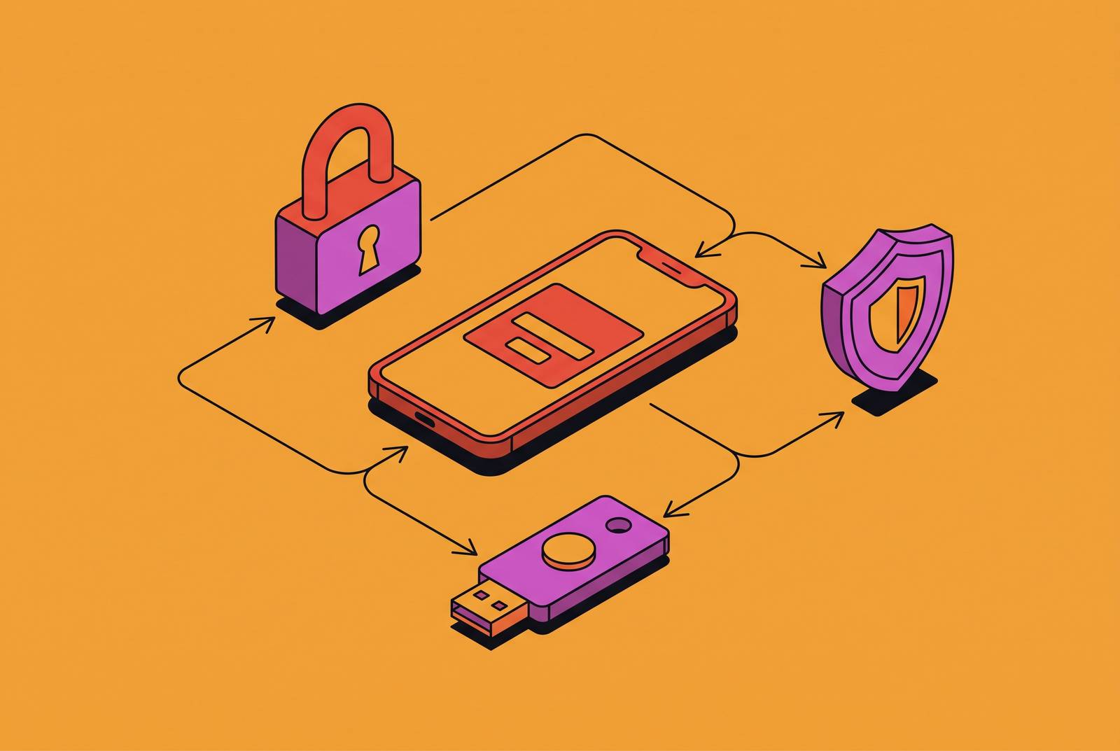 Cover illustration for “Multi-Factor Authentication Rollout for Non-Technical Teams”