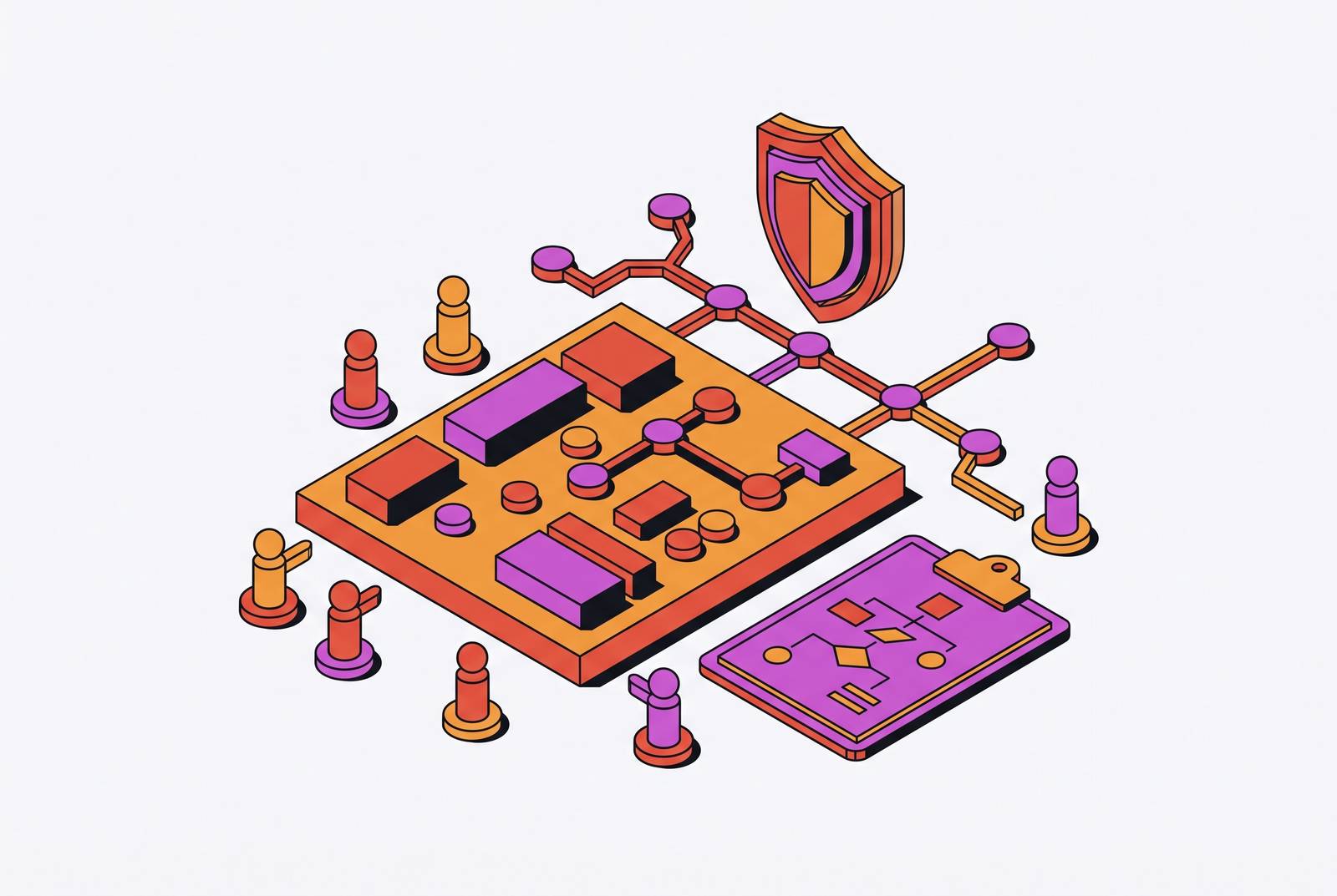 Cover illustration for “Tabletop Exercise Design for Fractional CISO Engagements”