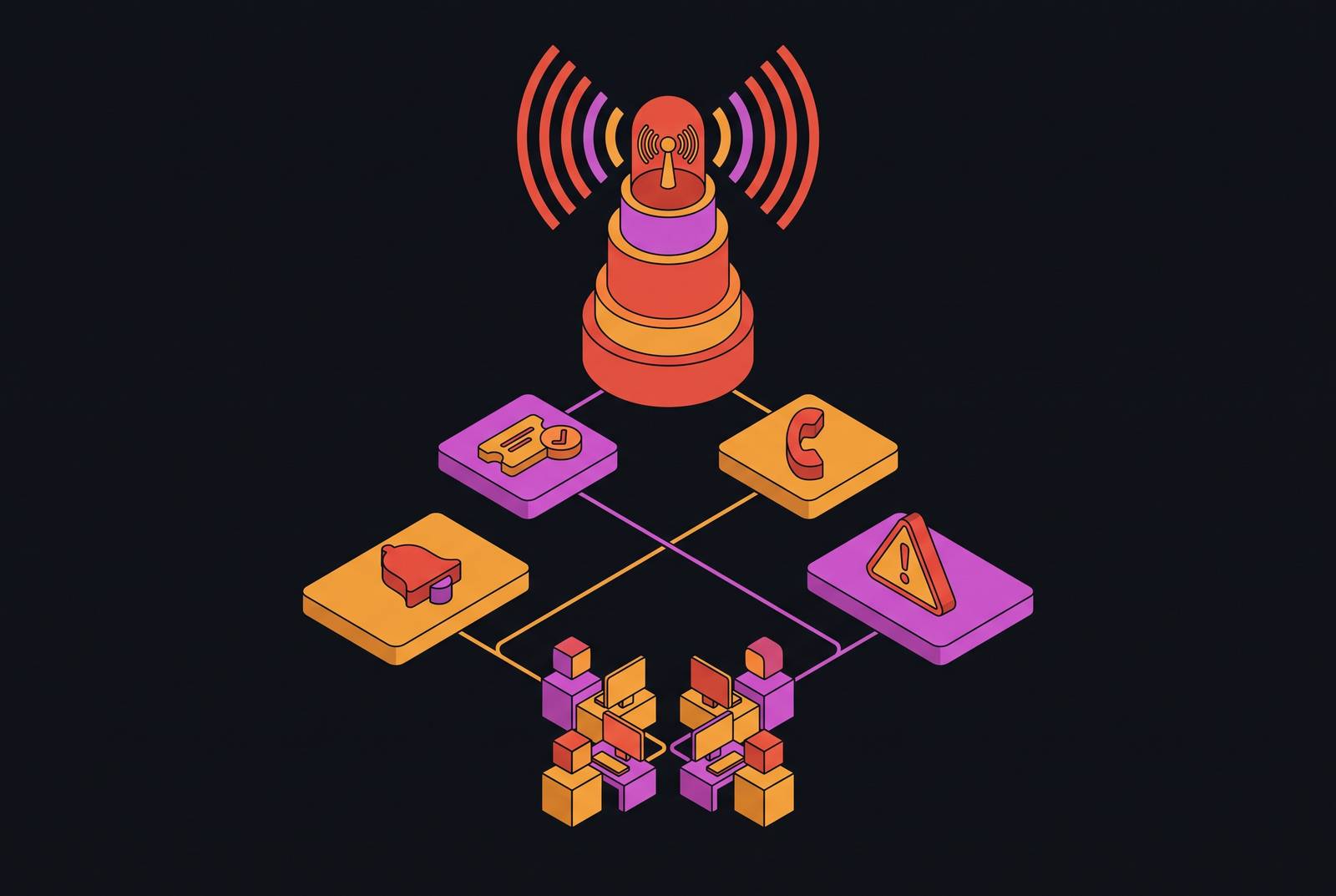 Cover illustration for “Building an Incident Escalation Plan for a Small Team”