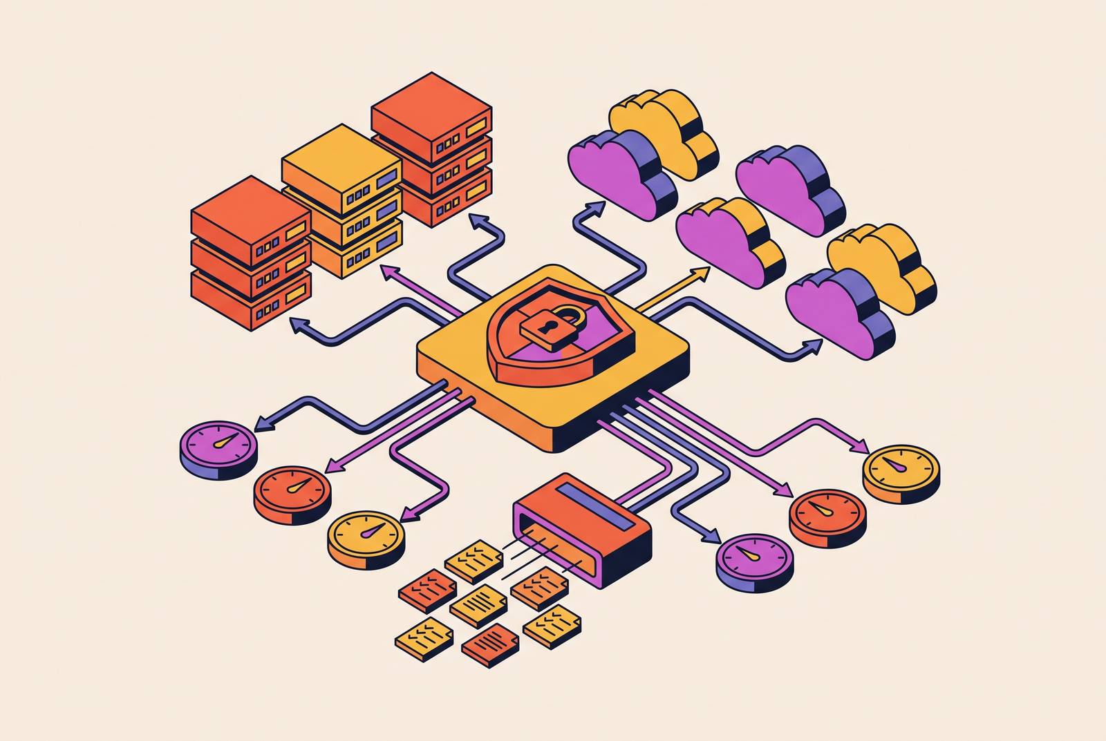 Cover illustration for “SOC 2 Type II Automated Evidence Collection for Growing SaaS Companies”