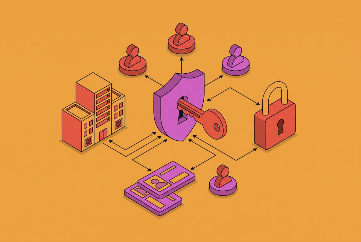 Cover illustration for “Identity and Access Management for Small Business IT”