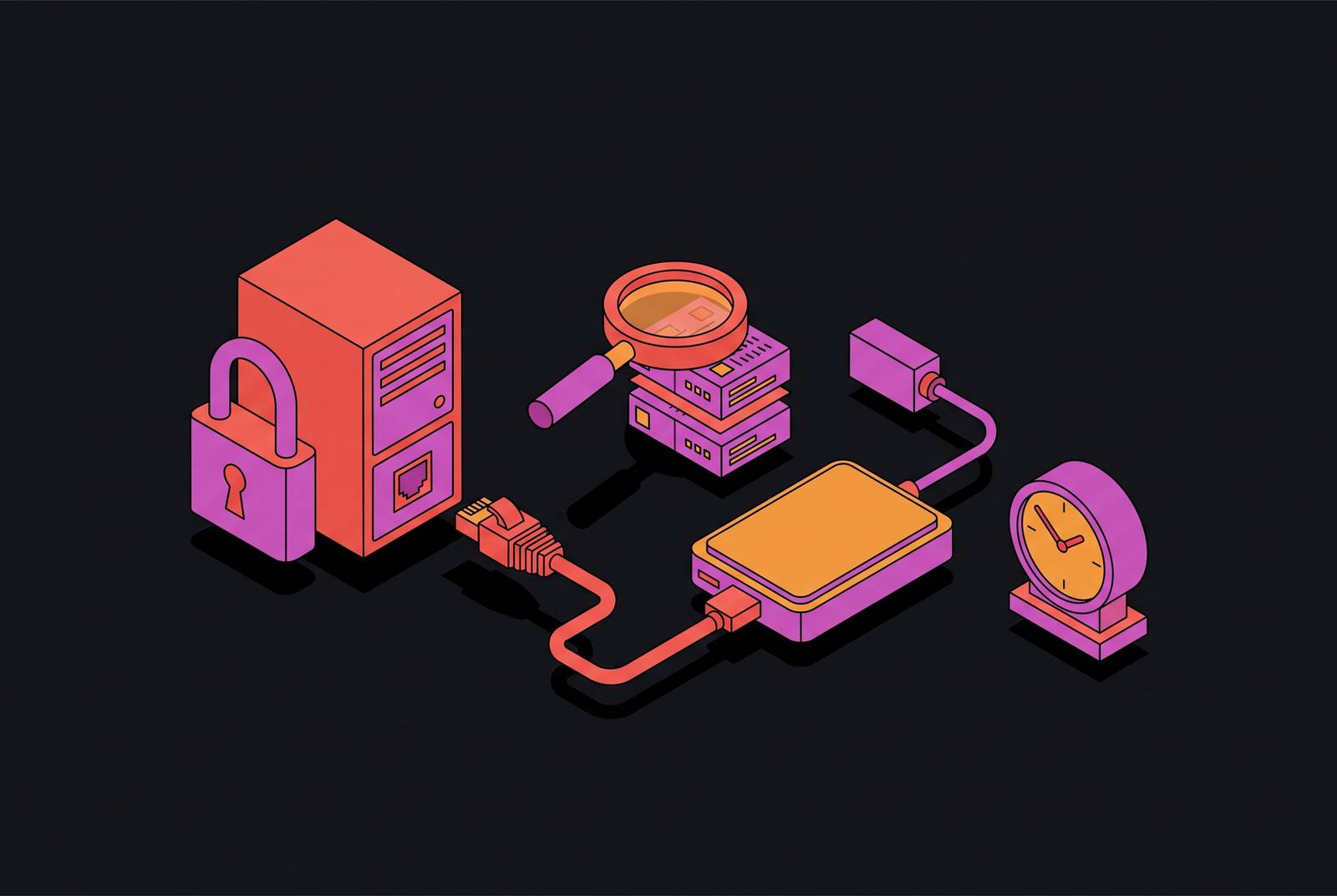 Cover illustration for “What to Do in the First 24 Hours After a Ransomware Attack”