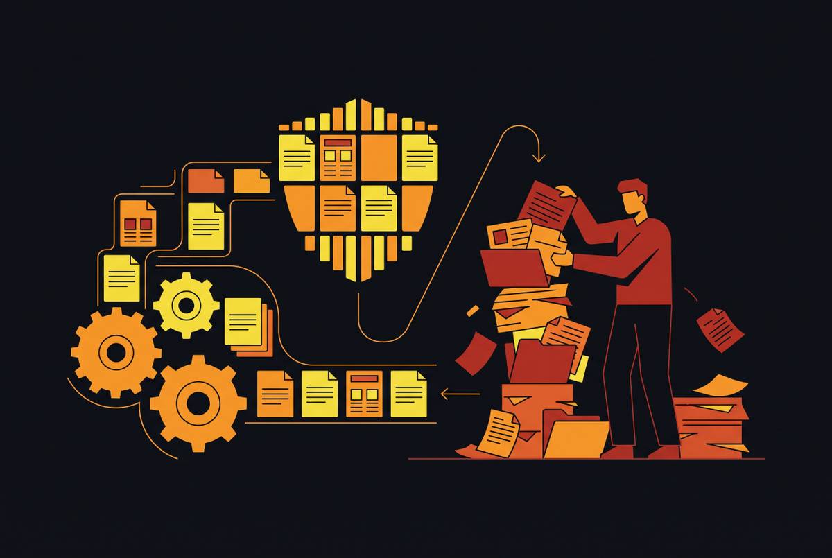 Cover illustration for “Compliance Control Automation Versus Manual Evidence Collection in GRC Platforms”