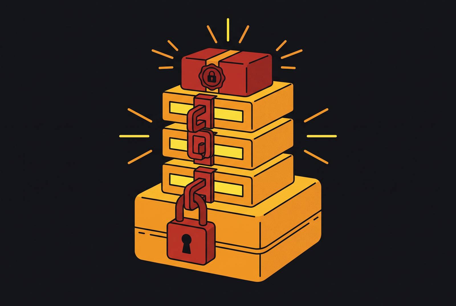 Cover illustration for “Evidence Retention Architecture and Audit Log Immutability in SaaS Security Platforms”