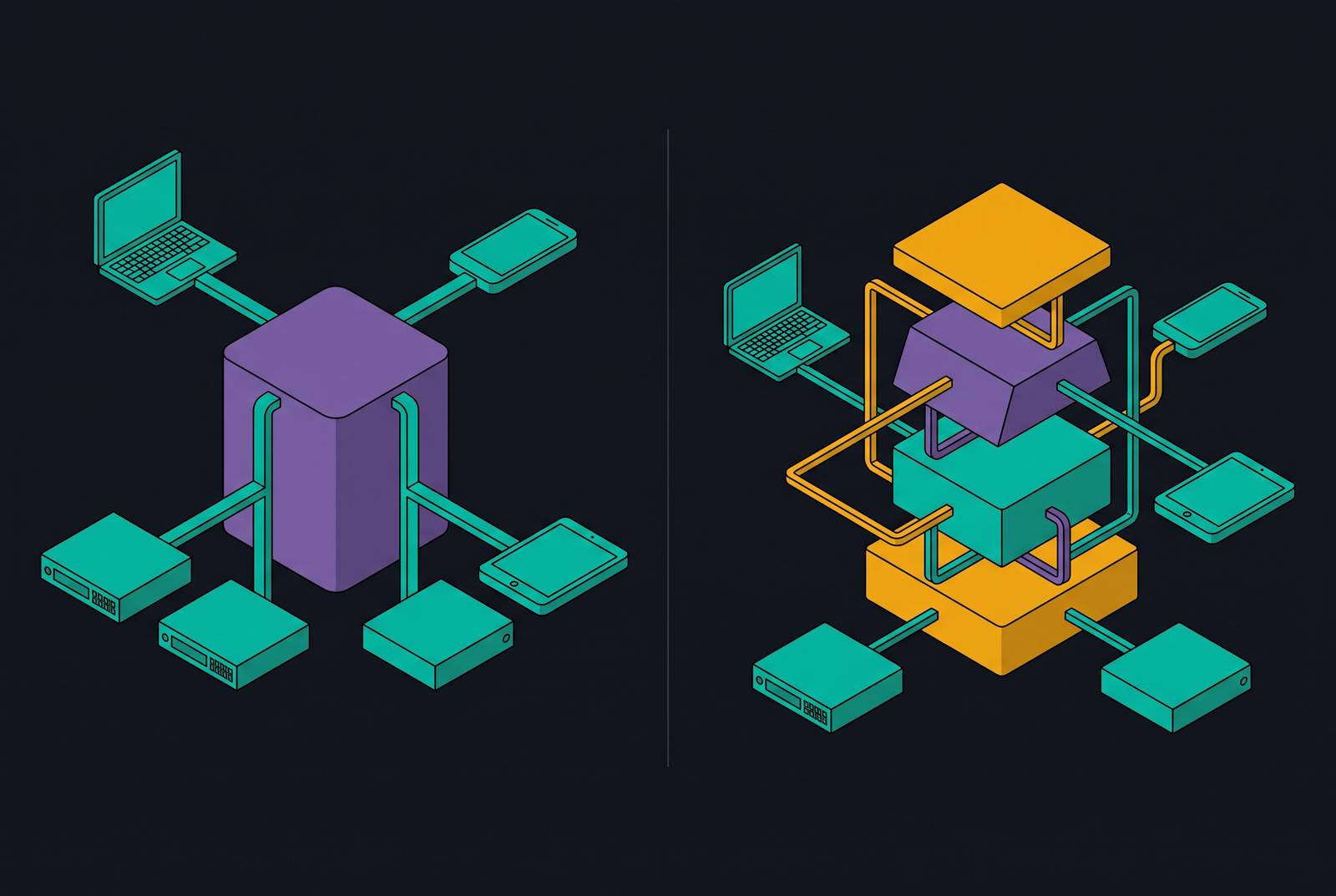 Cover illustration for “Unified Endpoint Management vs Best-of-Breed Stack Architecture”