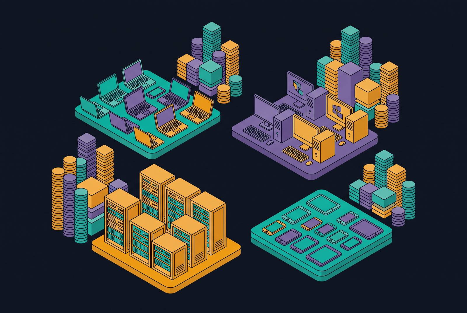 Cover illustration for “Total Cost of Ownership Across Fragmented Endpoint Stacks”
