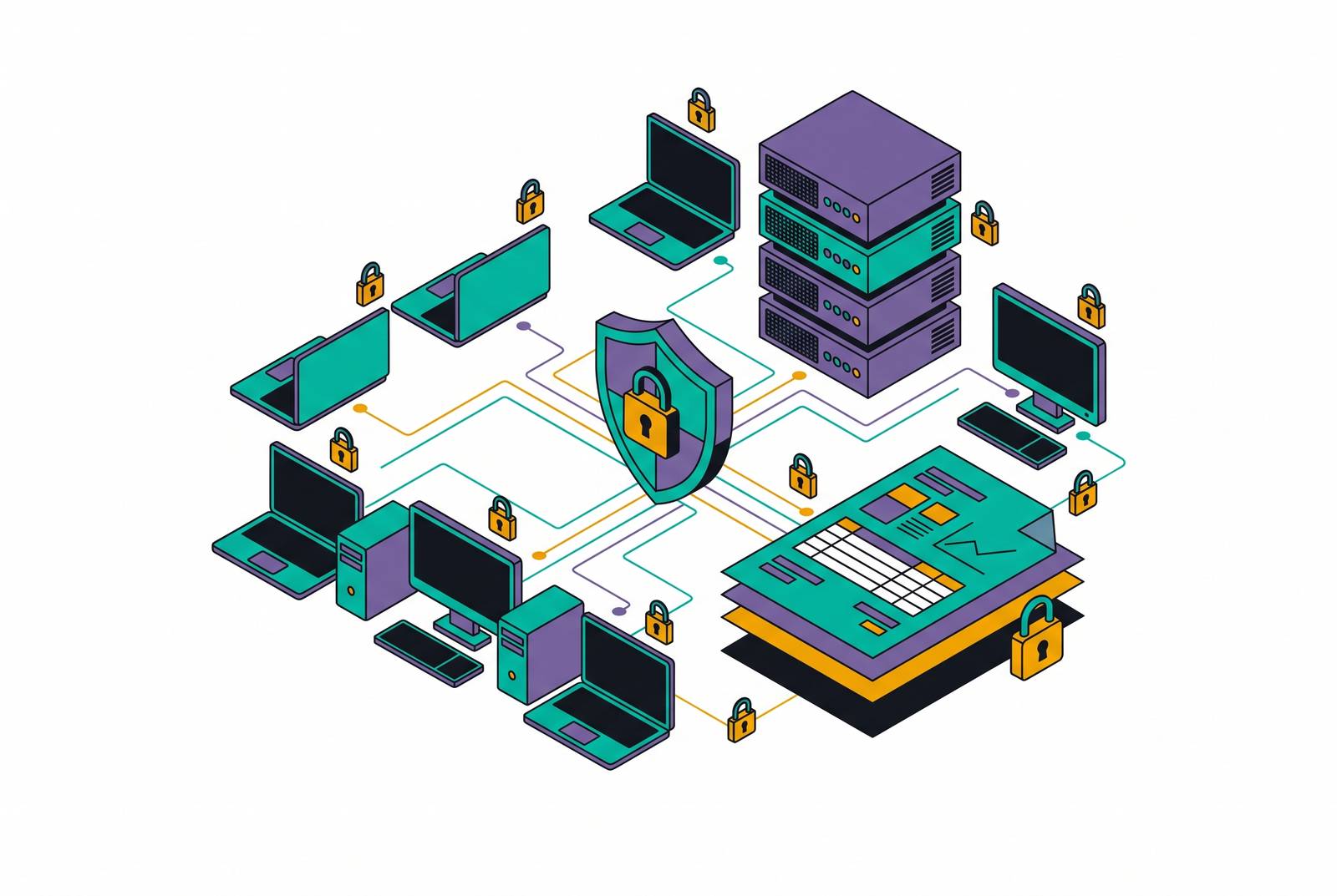 Cover illustration for “FTC Safeguards Rule Endpoint Obligations for Non-Banking Financial Firms”