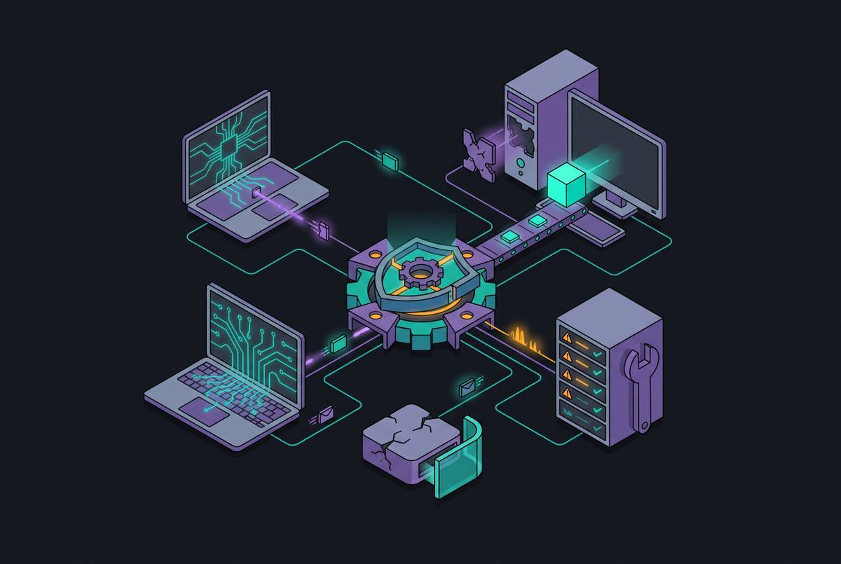 Cover illustration for “Automated Endpoint Remediation as a Security Control”