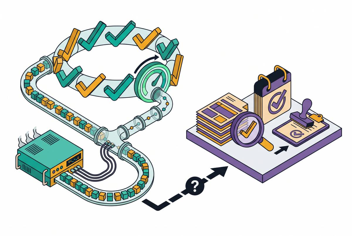 Cover illustration for “Continuous Compliance Monitoring vs Point-in-Time Audit Preparation”