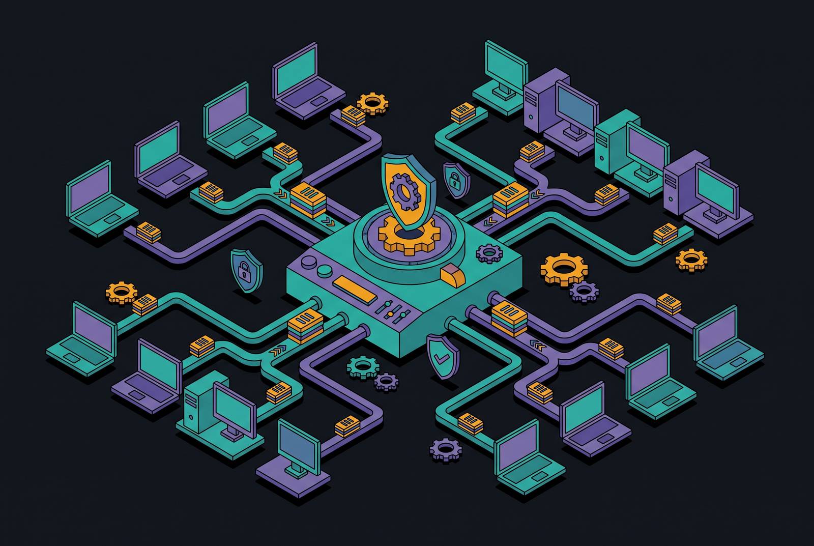 Cover illustration for “Patch Automation Policy Design for Endpoint Security Teams”