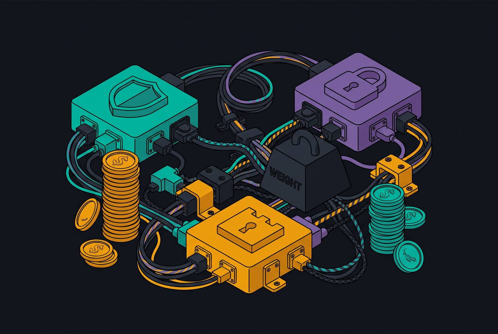 Cover illustration for “Hidden Integration Costs of Point Security Solutions”